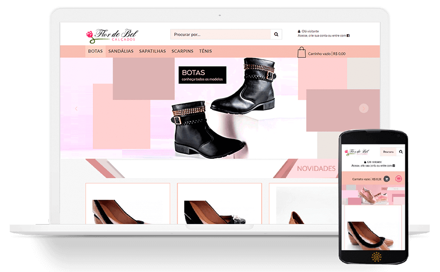 loja de calçados virtual